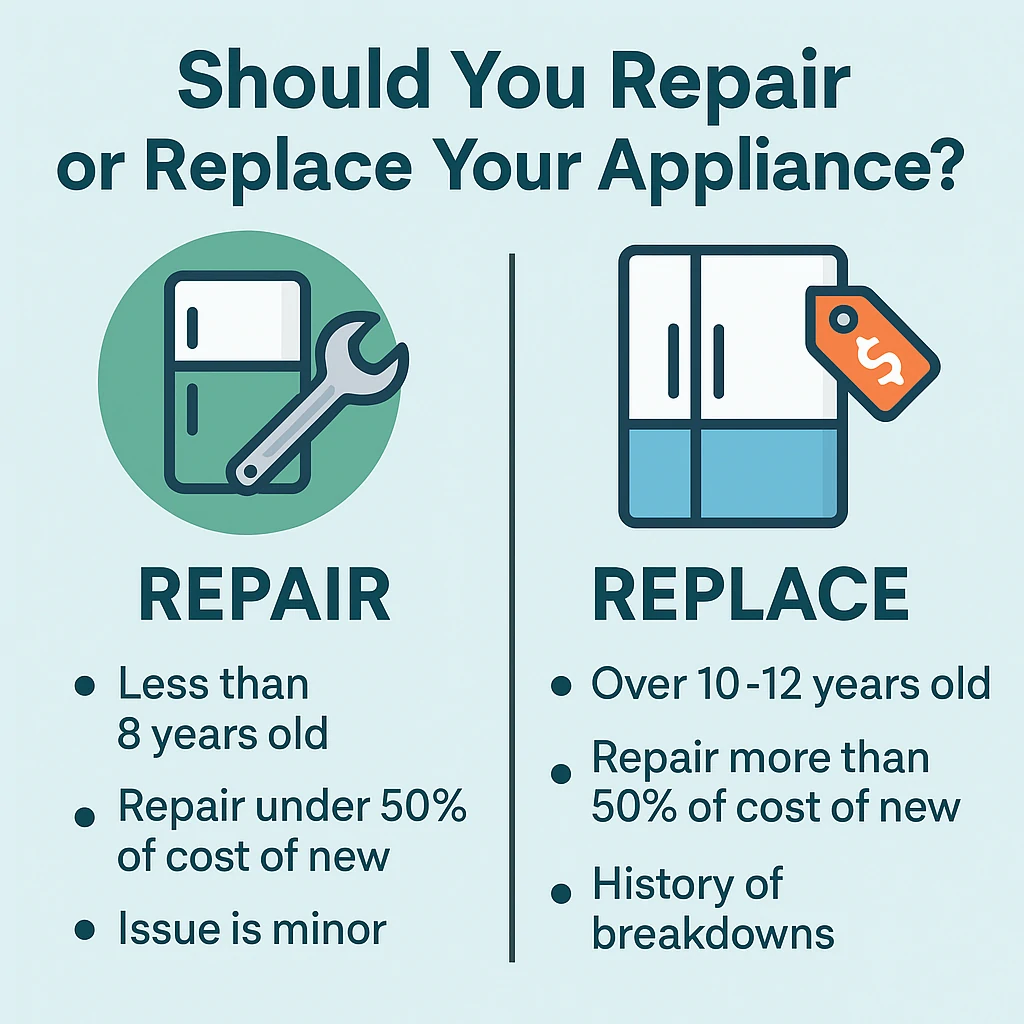 Should You Repair or Replace Your Appliance? Here’s How to Decide